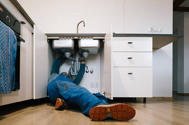 Professional Emergency Plumber technician working in Pine Level, NC